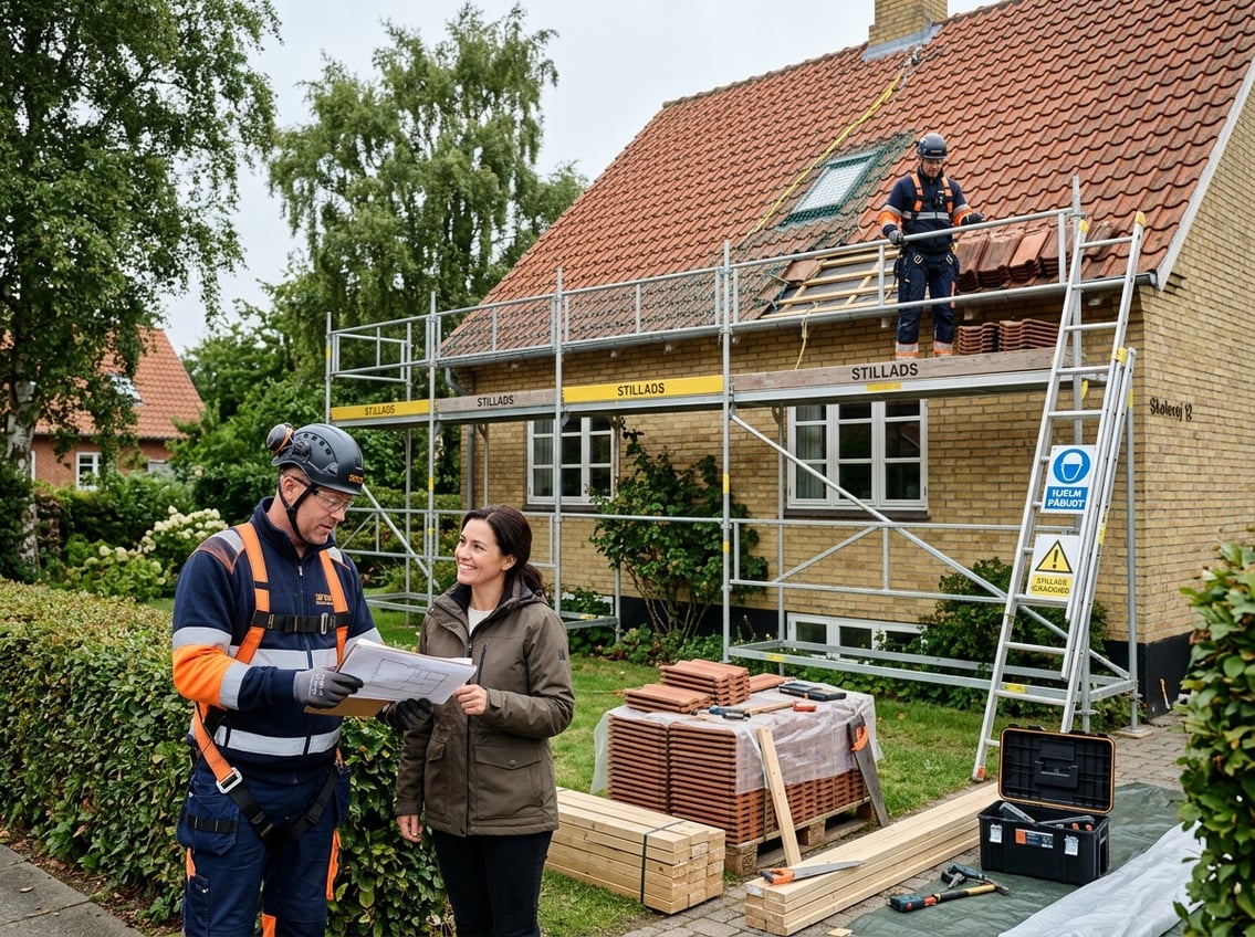 Det bør du vide før håndværkerne går i gang med taget